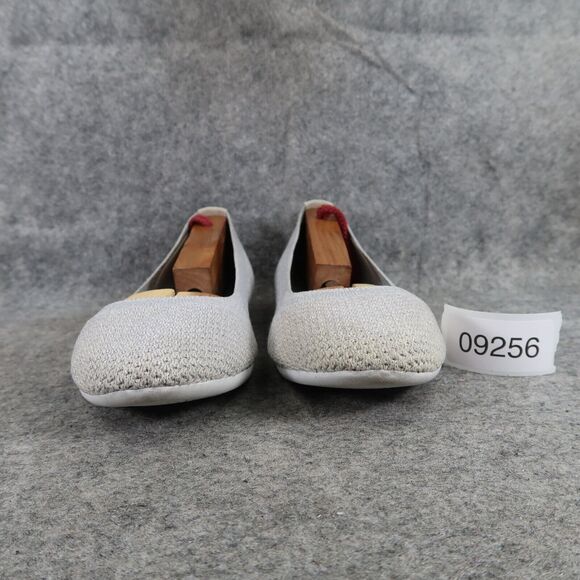 Allbirds Shoes Womens 8 Ballet Flats Tree Breezer Slip On Casual Breathable Grey - Picture 3 of 14